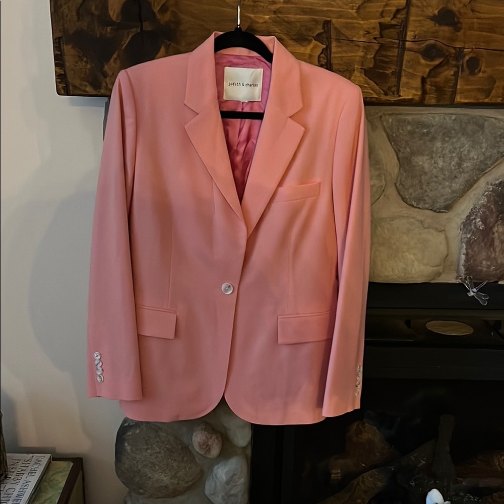 Judith&Charles Odean Jacket Pink Women's Blazer
